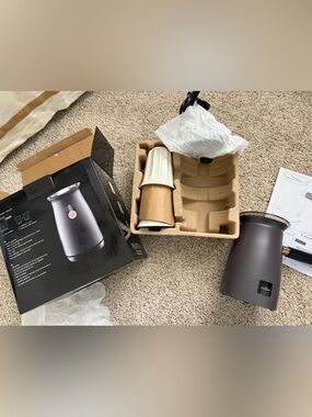Hotel Chocolat The Velvetiser NEW drinking chocolate system (Pebble Color)